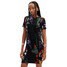 Desigual Krótka sukienka z nadrukiem kubistycznym M. Christian Lacroix 24SWVKXP2000