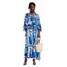 Desigual Długa sukienka z pocztówkami arty Stella Jean 24SWVW925052