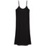 Cropp Czarna sukienka midi na ramiączkach 9271Y-99X