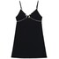 Cropp Czarna sukienka mini z kontrastową lamówką 9280Y-99X