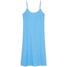 Cropp Niebieska sukienka midi z wiskozy i lnu 9271Y-05X
