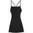 Cropp Czarna sukienka mini z wiązaniem na plecach 9236Y-99X