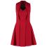 SUD Plein Sud Sukienka z dżerseju rosso SQ821C00B-G11
