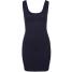 Zalando Essentials Sukienka z dżerseju dark blue ZA821C000-K00