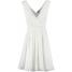Vero Moda VMMILLE Sukienka koktajlowa snow white VE121C0ND-A11