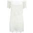 Topshop Sukienka letnia white TP721C061-A11