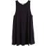 H&M Trapezowa sukienka 0307325001 Czarny