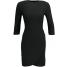 Topshop Sukienka z dżerseju black TP721C083-Q11