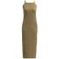 Topshop Sukienka z dżerseju khaki/olive TP721C058-N11