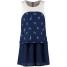 NAF NAF LIBAIN Sukienka letnia deep blue NA521C0A8-K11