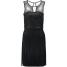 Wallis Sukienka z dżerseju black WL521C01W-Q11