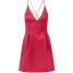 Topshop PLUNGE Sukienka koktajlowa red TP721C09B-G11