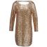 Vero Moda VMFINCH Sukienka koktajlowa gold colour VE121C0QS-F11