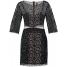 Topshop ABIGAIL Sukienka koktajlowa black TP721C0A2-Q11