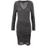 Selected Femme SFTIVA Sukienka dzianinowa dark grey melange SE521C08F-C11