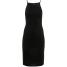 Topshop Sukienka z dżerseju black TP721C0AI-Q11