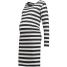 Zalando Essentials Maternity Sukienka z dżerseju black/offwhite ZX029FA01-Q12