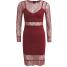Topshop Sukienka letnia red TP721C0AP-G11