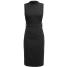 Selected Femme SFFLIKKA Sukienka etui black SE521C08L-Q11