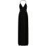 Versus Versace Długa sukienka black VE021C01G-Q11