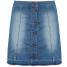 Tom Tailor Denim Spódnica jeansowa stone blue denim/tint TO721B01E-K11