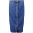 Vero Moda VMABRIGEL Spódnica jeansowa light blue denim VE121B0AD-K11