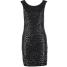 Vero Moda VMLISA Sukienka koktajlowa black VE121C0TT-Q11