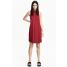 H&M Sukienka z półgolfem 0377290006 Czerwony