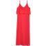 H&M Dżersejowa sukienka maxi 0387955006 Czerwony