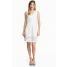 H&M Sukienka bez rękawów 0382595006 Biały
