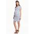 H&M MAMA Jersey dress 0367370001 White/Striped