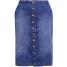 Zizzi Spódnica jeansowa blue denim Z1721B005-K11
