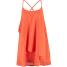 Vero Moda VMMIVA Sukienka letnia mandarin red VE121C0UA-G11