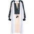 H&M Bawełniana sukienka 0378119002 Biały/Paski