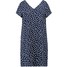 Zizzi Sukienka letnia dress blue combo Z1721C00S-K11