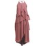 YAS YASFENILO Długa sukienka rose taupe Y0121C03O-J11
