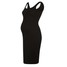 Topshop Maternity Sukienka z dżerseju black TP729F00B-Q11