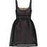TFNC VALERIE Sukienka koktajlowa black on nude TF121C0A9-Q11