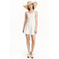 H&M Sukienka bez rękawów 0303251043 Biały