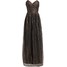 Rare London Długa sukienka bronze RA621C013-O11