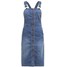 QS by s.Oliver Sukienka jeansowa blue denim/heavy stone QS121C03P-K11