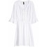 H&M Sukienka ze sznurowaniem 0393064003 Biały