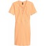 H&M Sukienka ze sznurowaniem 0431614001 Morelowy