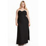 H&M H&M+ Sukienka maxi bandeau 0357621001 Czarny