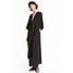H&M Sukienka oversize 0410727002 Czarny