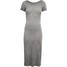 Topshop Sukienka z dżerseju grey TP721C0ET-C11