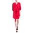 Joanna Hawrot Kimonowa sukienka czerwona