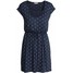 H&M MAMA Sukienka dla karmiącej 0405337001 Ciemnoniebieski/Kropki