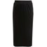 Selected Femme SFBRENDA Spódnica ołówkowa black SE521B03D-Q11