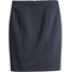 H&M Krótka spódnica ołówkowa 0353088002 Ciemnoniebieski